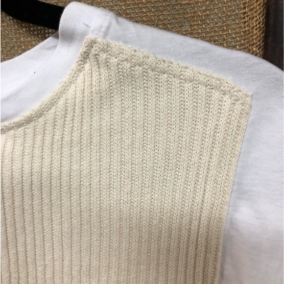 Zara Top with Sweater accent, size S, Preowned, excellent condition - Picture 2 of 3